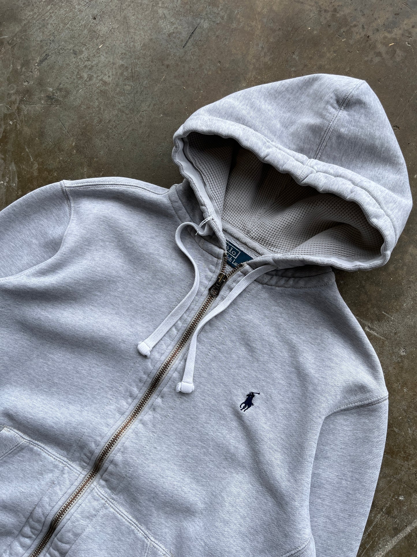 SUDADERA GRIS POLO RALPH LAUREN TALLA M