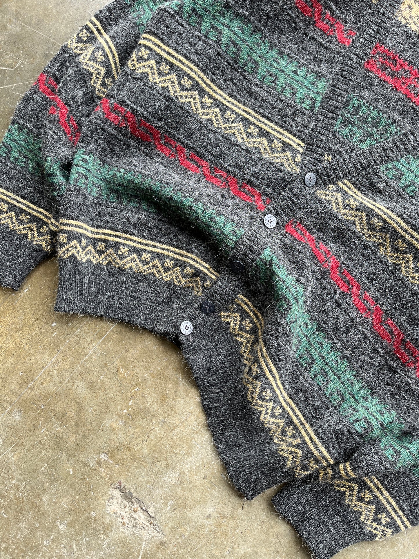 90's LACOSTE CARDIGAN SIZE L