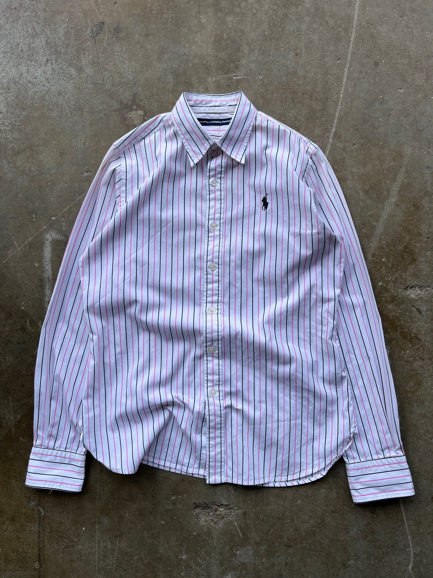 RALPH LAUREN STRIPED SHIRT SIZE S (W)