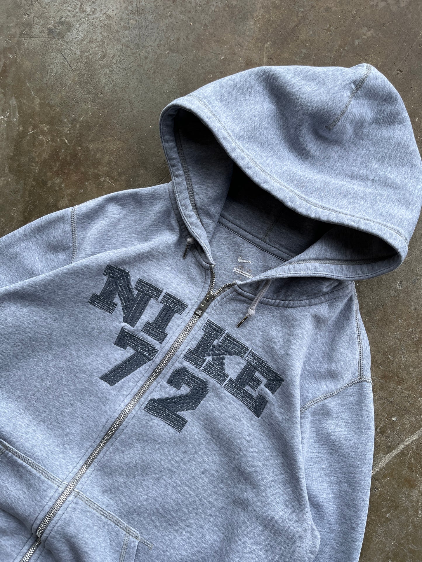 SUDADERA GRIS NIKE TALLA L