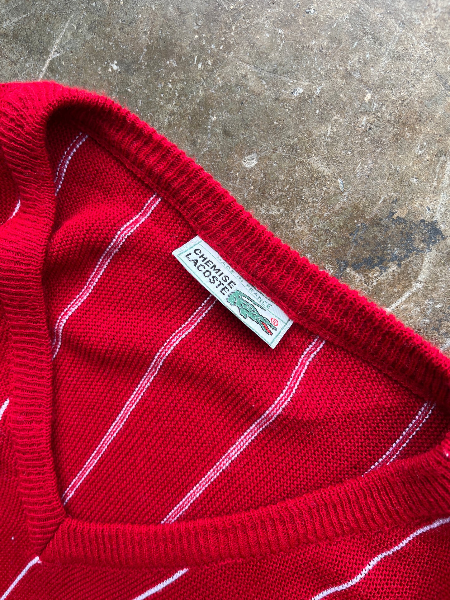 JERSEY DE LOS AÑOS 90's LACOSTE TALLA M