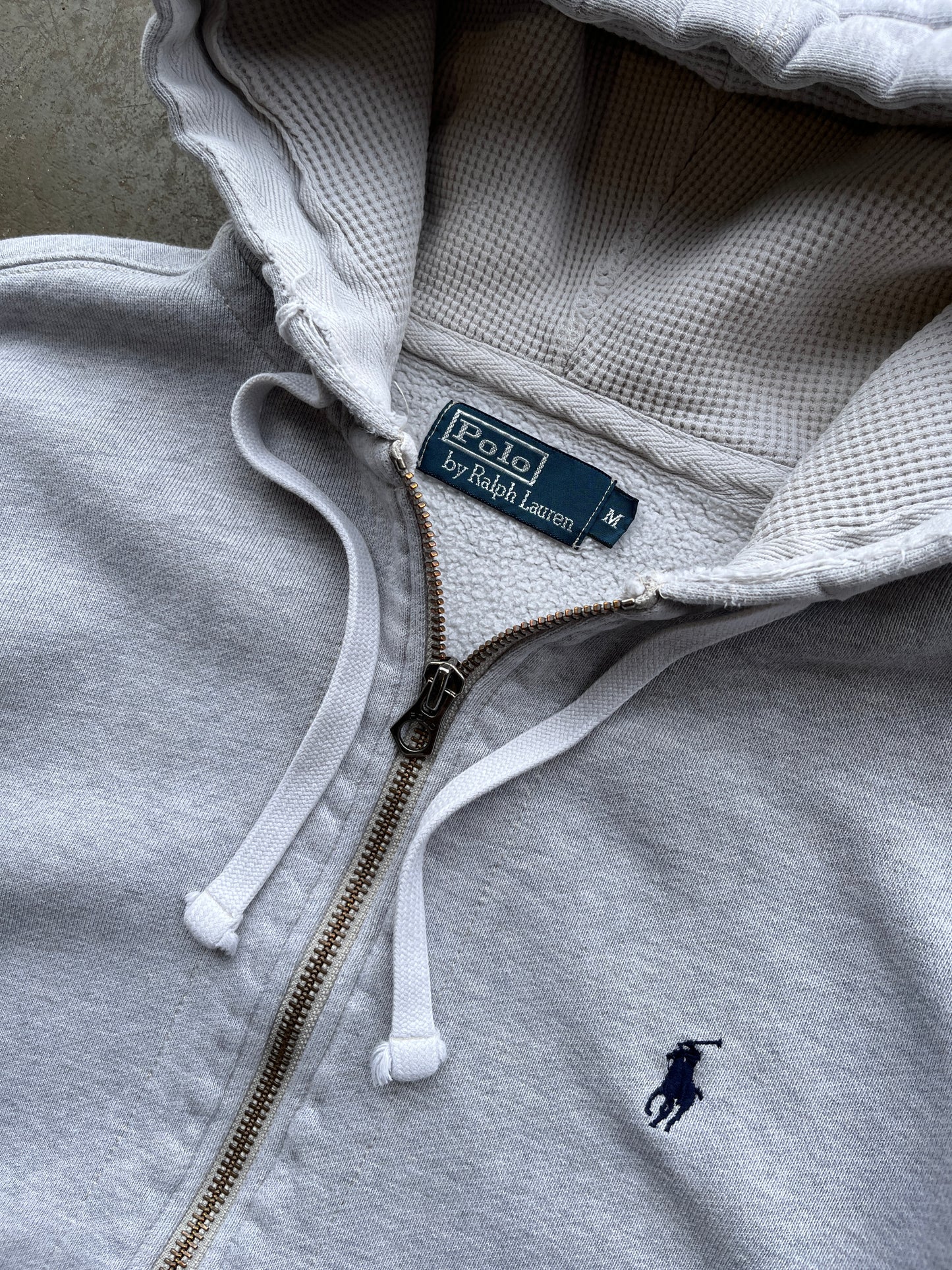 SUDADERA GRIS POLO RALPH LAUREN TALLA M