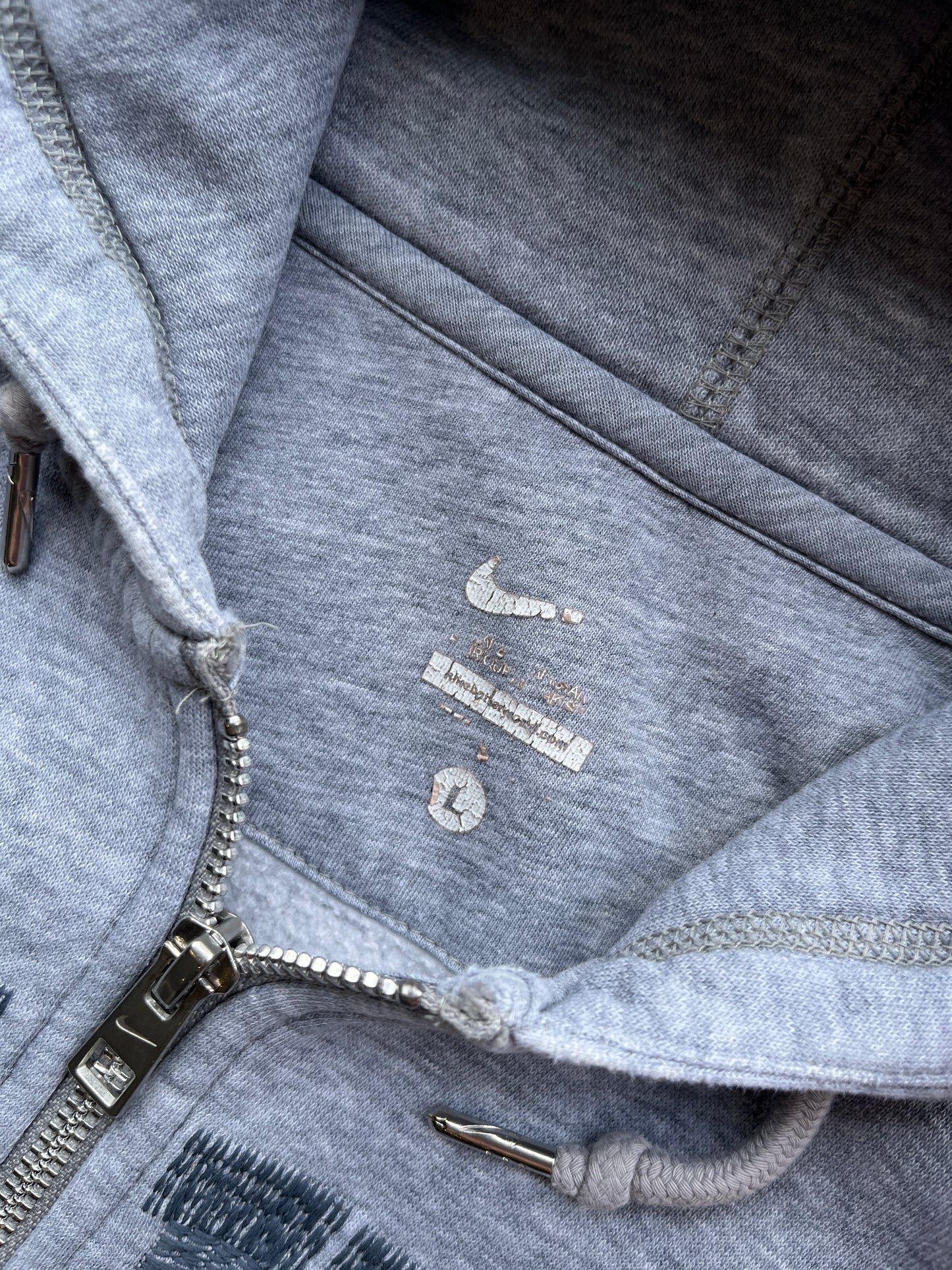 SUDADERA GRIS NIKE TALLA L