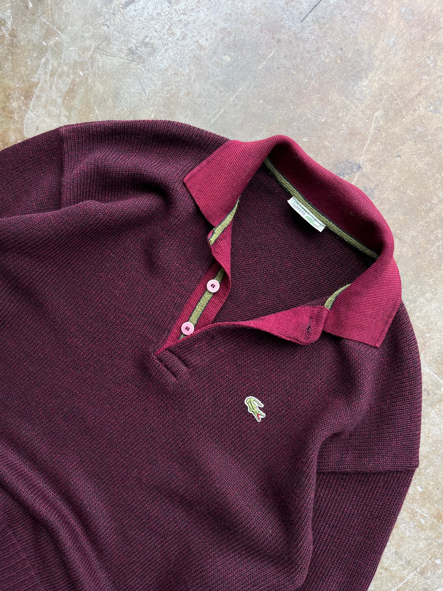 JERSEY LACOSTE DE LOS AÑOS 90's TALLA S