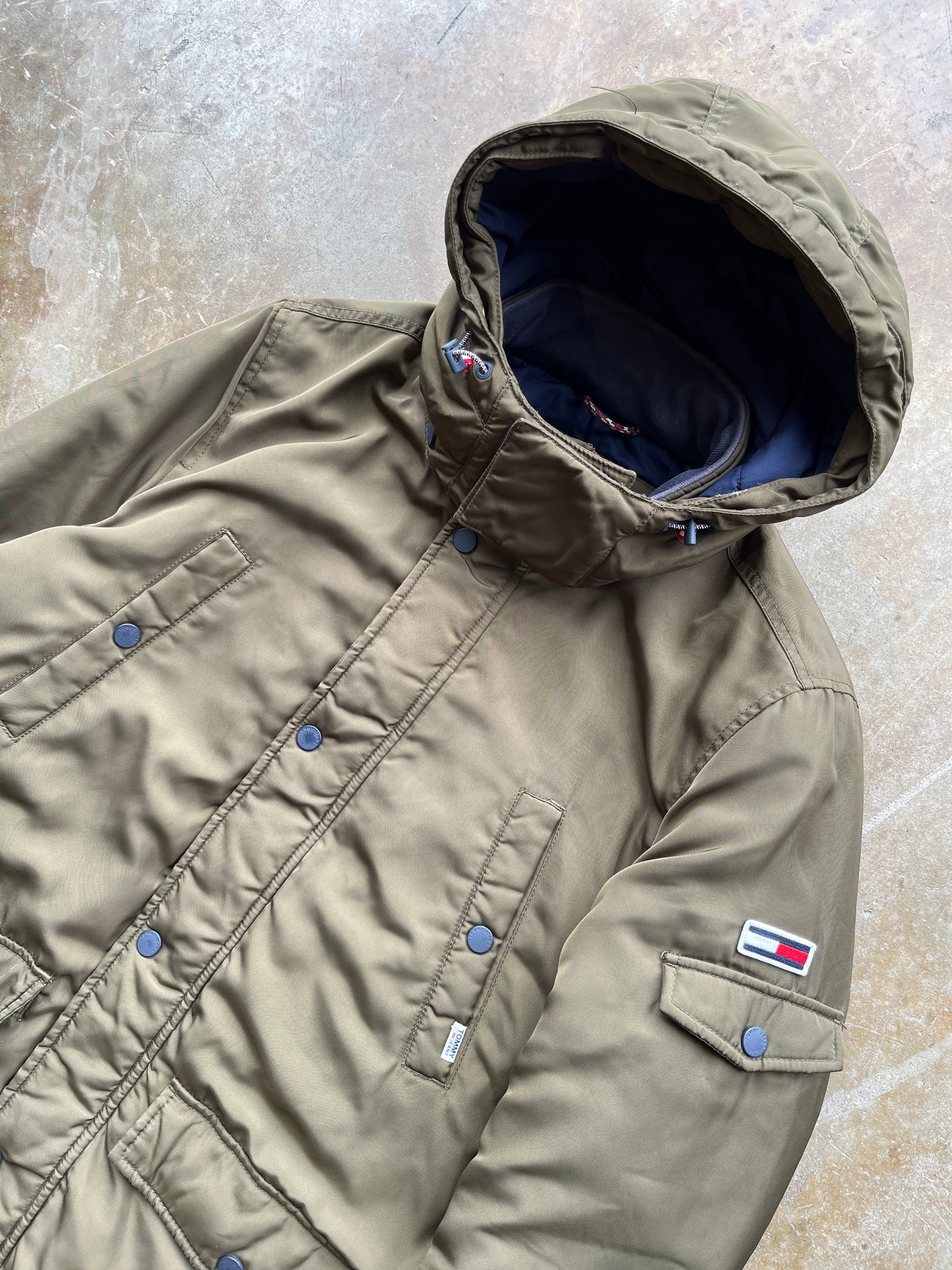 CHAQUETA IMPERMEABLE TOMMY HILFIGER TALLA XL