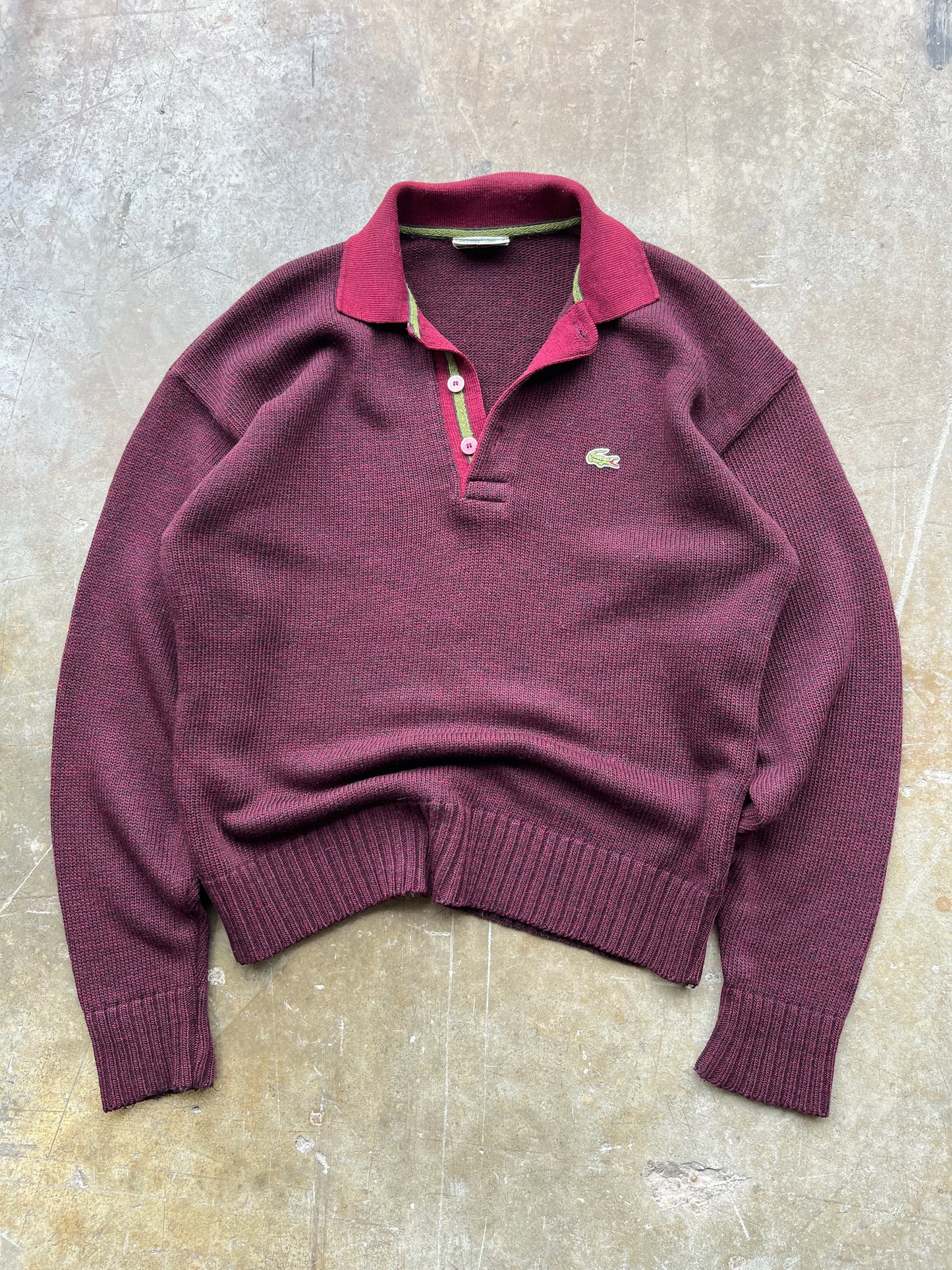 JERSEY LACOSTE DE LOS AÑOS 90's TALLA S