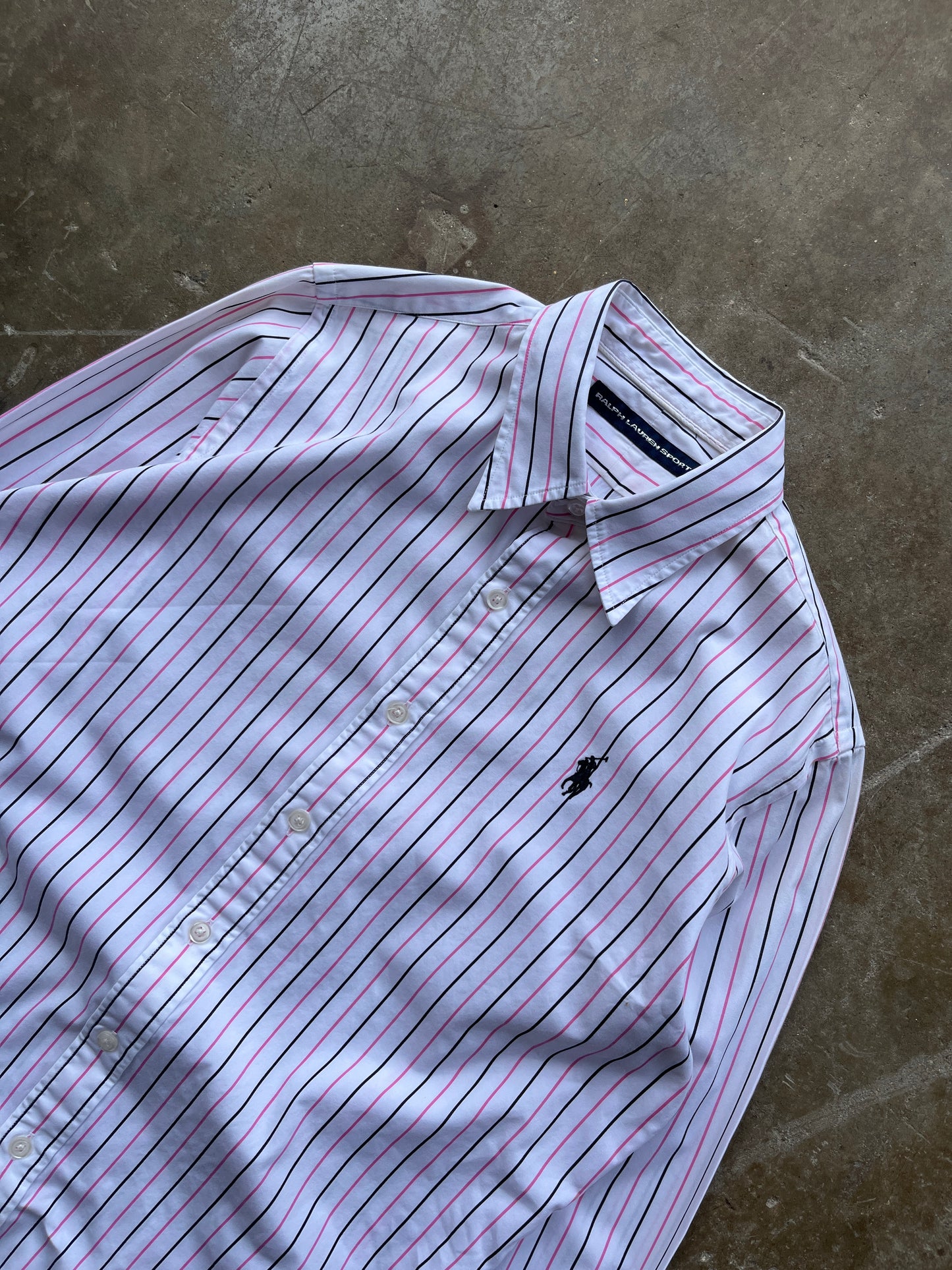 RALPH LAUREN STRIPED SHIRT SIZE S (W)