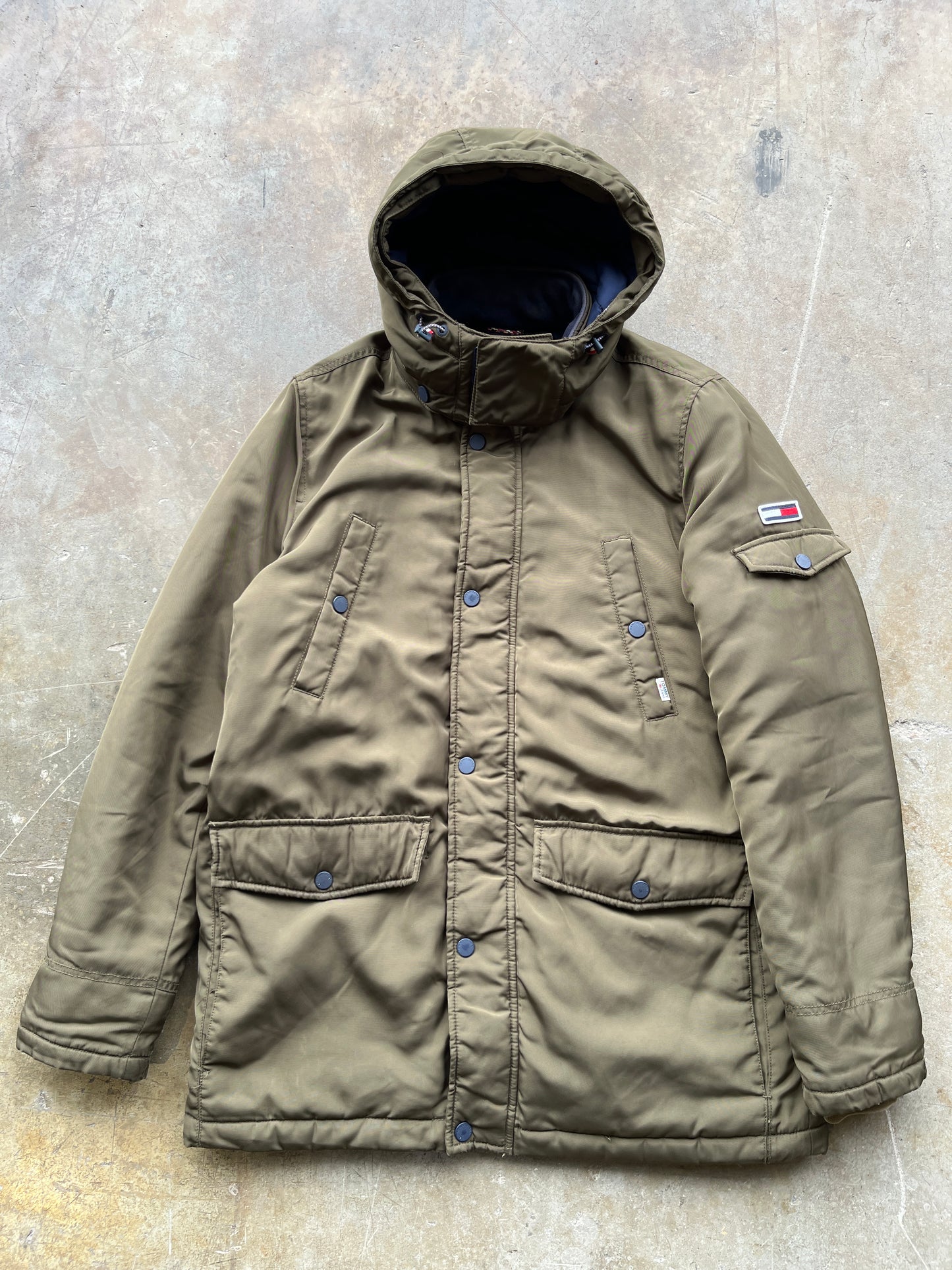 CHAQUETA IMPERMEABLE TOMMY HILFIGER TALLA XL