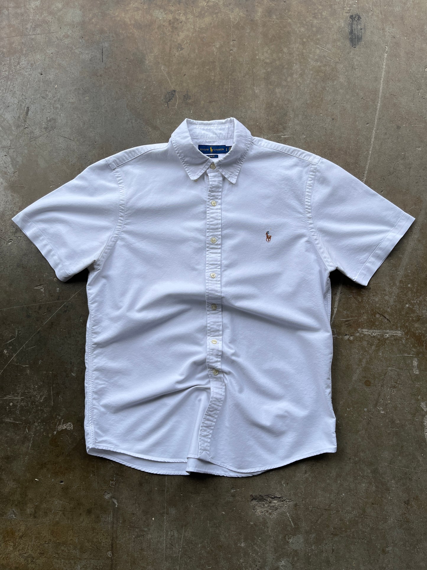 RALPH LAUREN SHORT SLEEVE SHIRT SIZE L