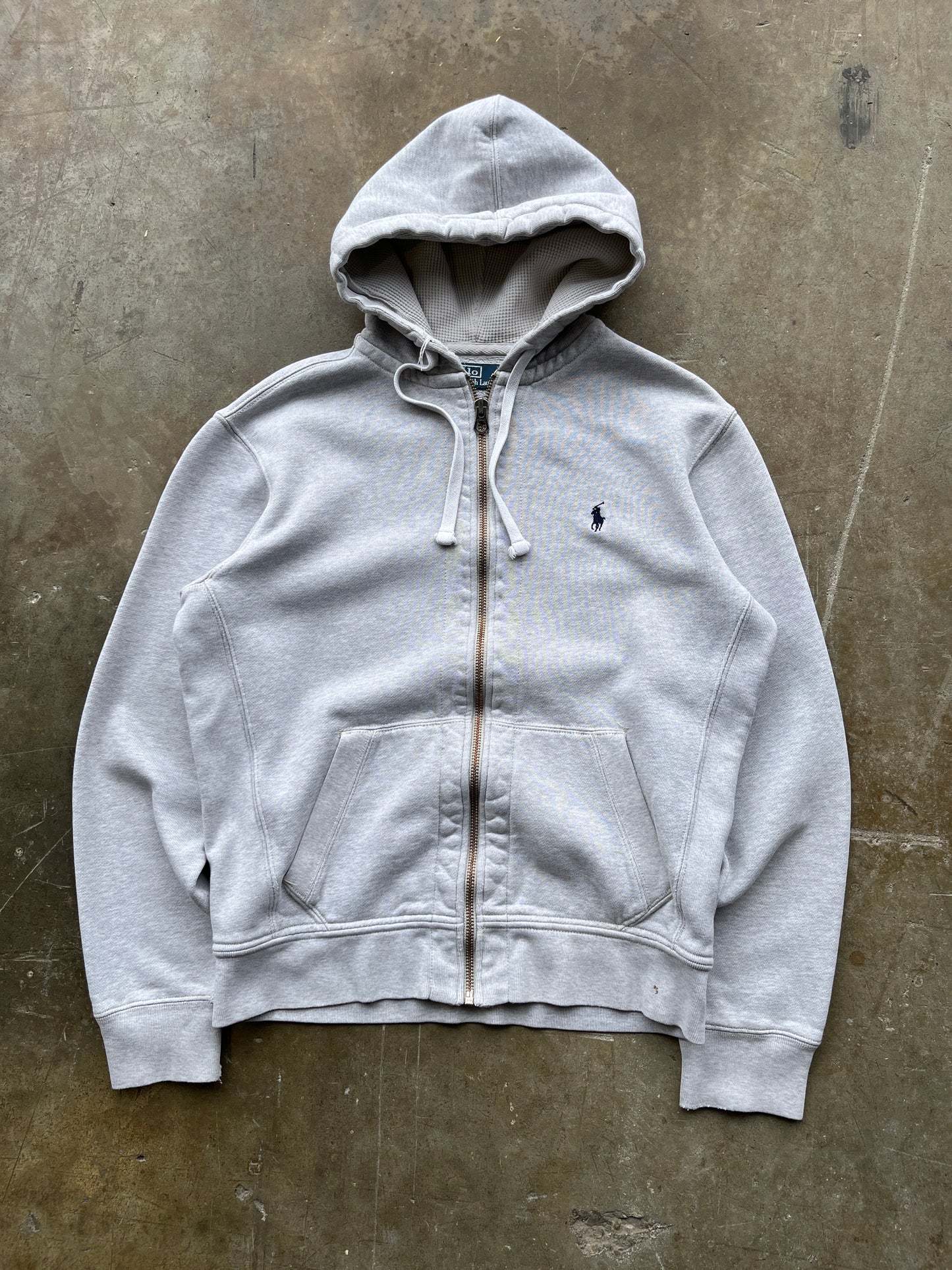 SUDADERA GRIS POLO RALPH LAUREN TALLA M