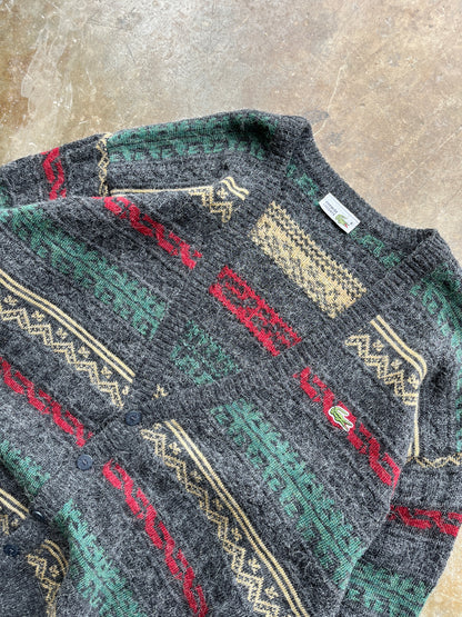 90's LACOSTE CARDIGAN SIZE L