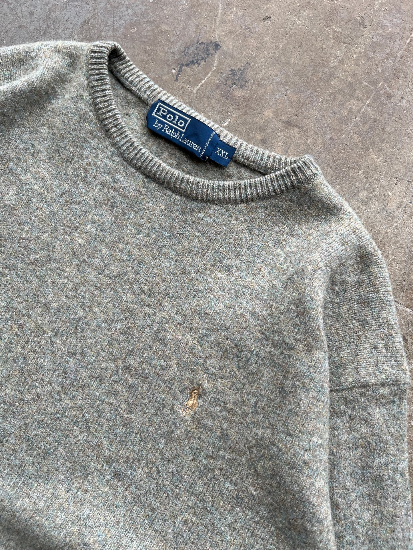 JERSEY DE LANA POLO RALPH LAUREN TALLA XXL