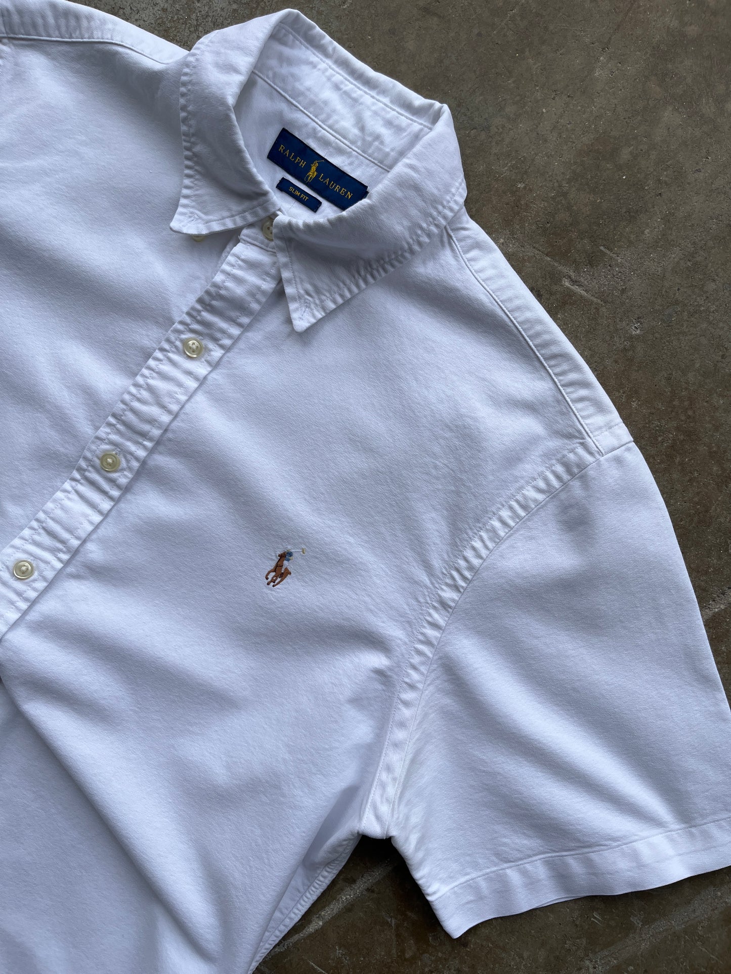 RALPH LAUREN SHORT SLEEVE SHIRT SIZE L