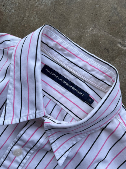 RALPH LAUREN STRIPED SHIRT SIZE S (W)