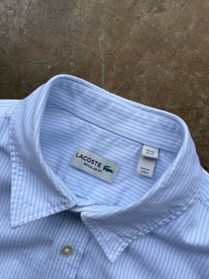 LACOSTE STRIPED SHIRT SIZE M