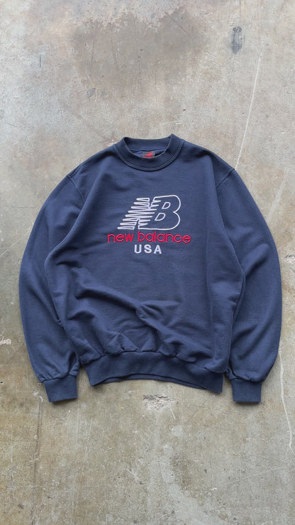 SUDADERA DE LOS AÑOS 90's NEW BALANCE TALLA L